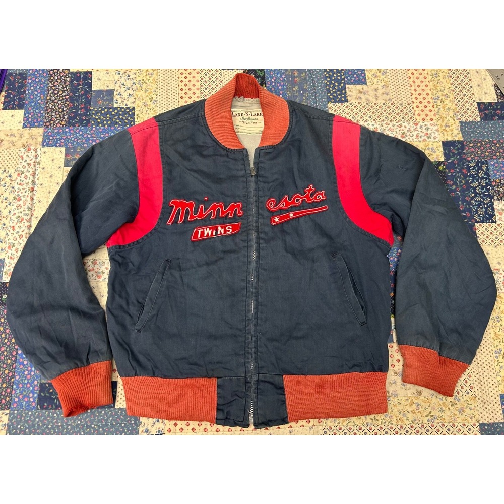 Vintage 1960s Minnesota Twins Childs Jacket Land N Lakes Sports Wear